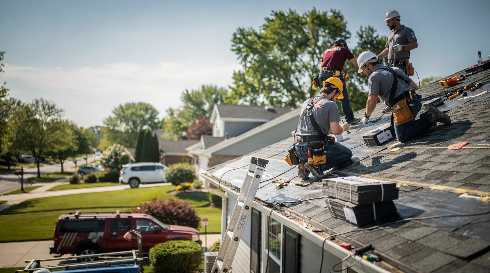 Roof Repair in Huntsville, IL around you